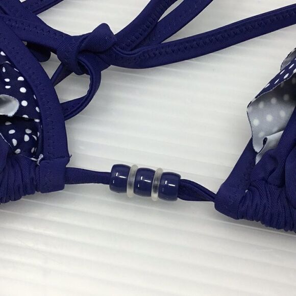 Marie Meili Ruffle Triangle Bikini Top (D7) - Picture 5 of 8